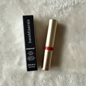 BAREMINERALS MINERALIST DEWY LIP GLOSS BALM - STRENGTH - NEW IN BOX -3G/ 0.1OZ